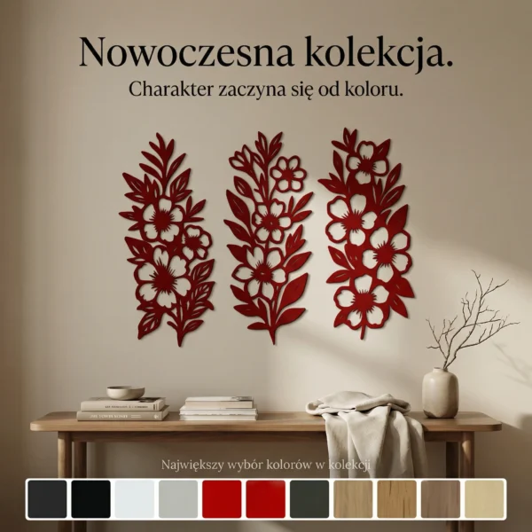 hf_20260224_214237_1221d3d4-ba2e-4ef6-ab31-010cfc160999 Kwiatowa Kompozycja – Tryptyk